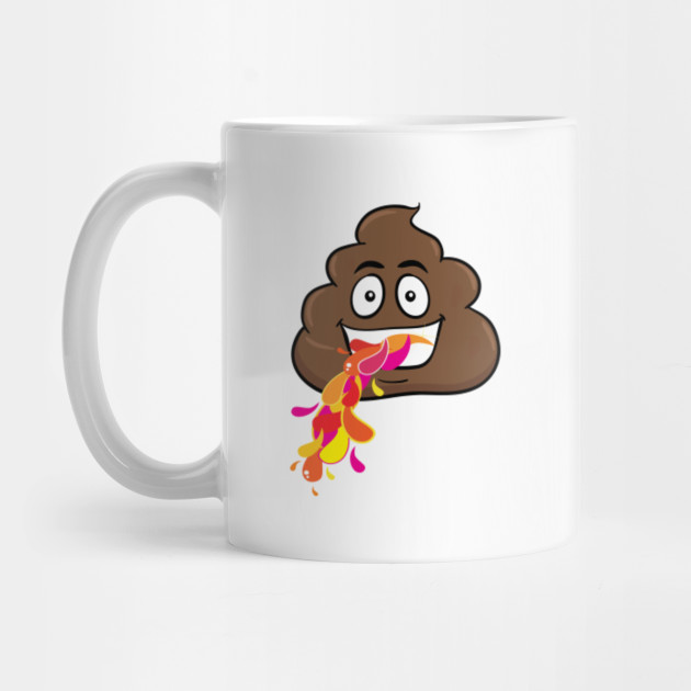Funny Poop Toilet Potty Bathroom Number Two Funny Poop Mug