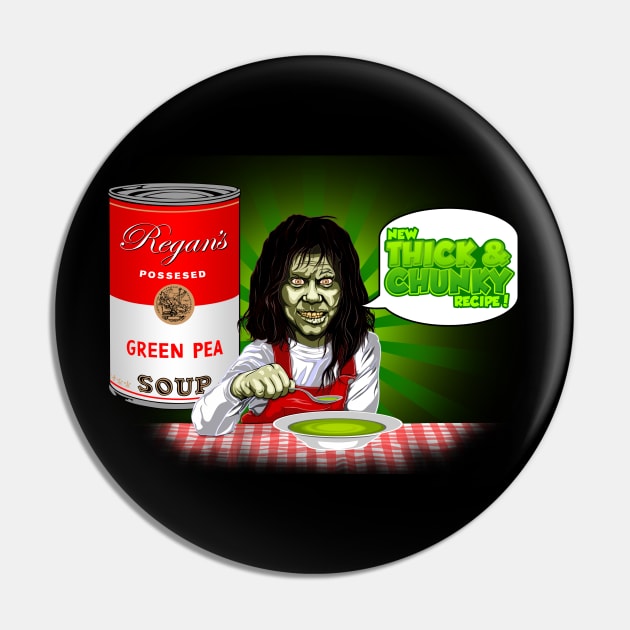 Regan's Pea Soup Pin by hayze