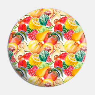 watercolorfruits Pin