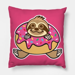 Sloth Donut Pillow