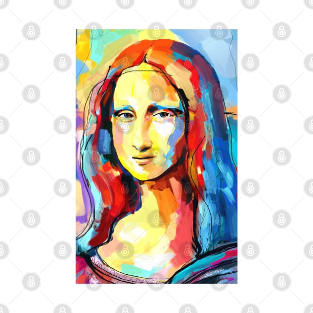 mona lisa by mailsoncello