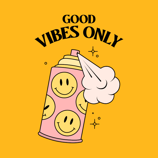 Good Vibes Only by CANVAZSHOP