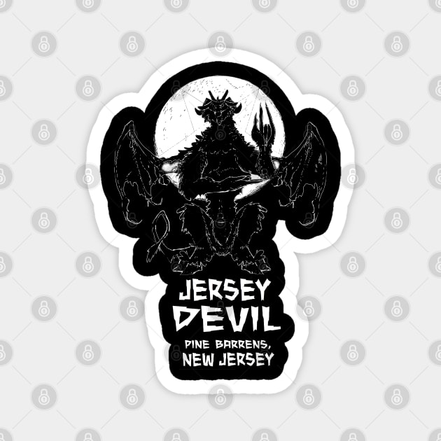 Jersey Devil Magnet by ArtEnceladus