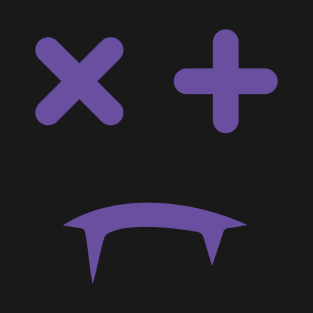 Demon - Purple Logo T-Shirt