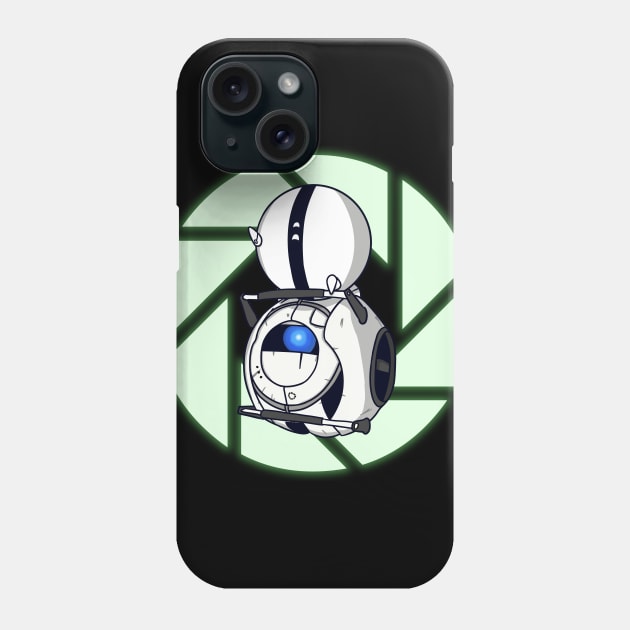 The Adventures of One-One and Wheatley Phone Case by Ed's Craftworks