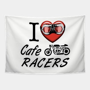 I love Cafe Racers Tapestry