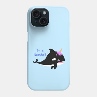 Narwhal Whale Phone Case