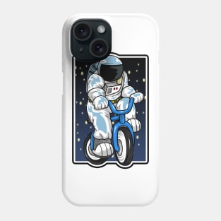 Spaceman as Astronaut in Space Phone Case