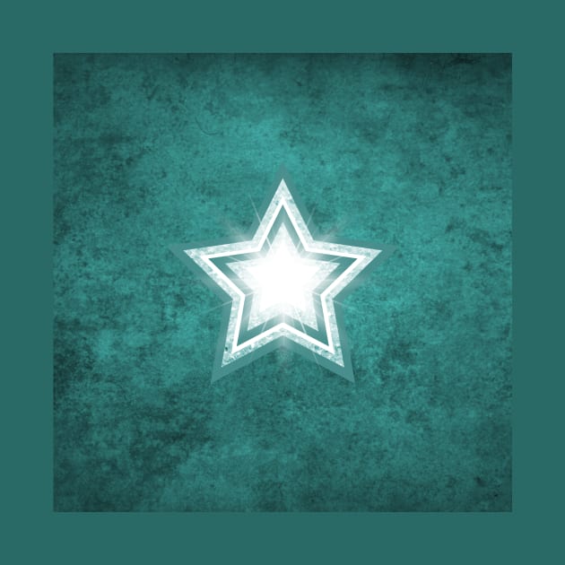 Teal Crystal Star Cheeky Witch® by Cheeky Witch