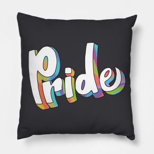 Pride- (Filled Version) Pillow