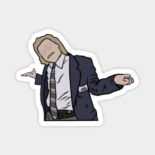 Security Guard Shrug Magnet