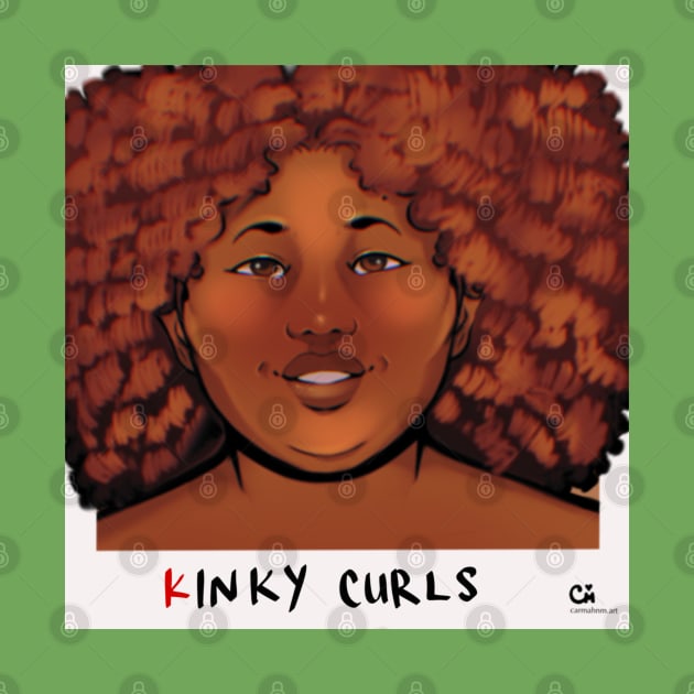 Kinky Curls by CarmahnArt