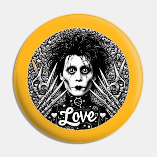 Scissorhands Pin