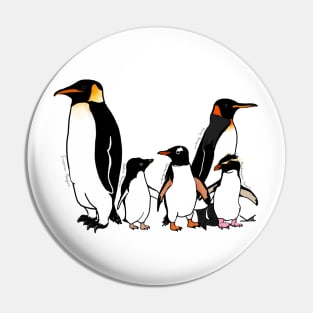 Penguin Posse Pin