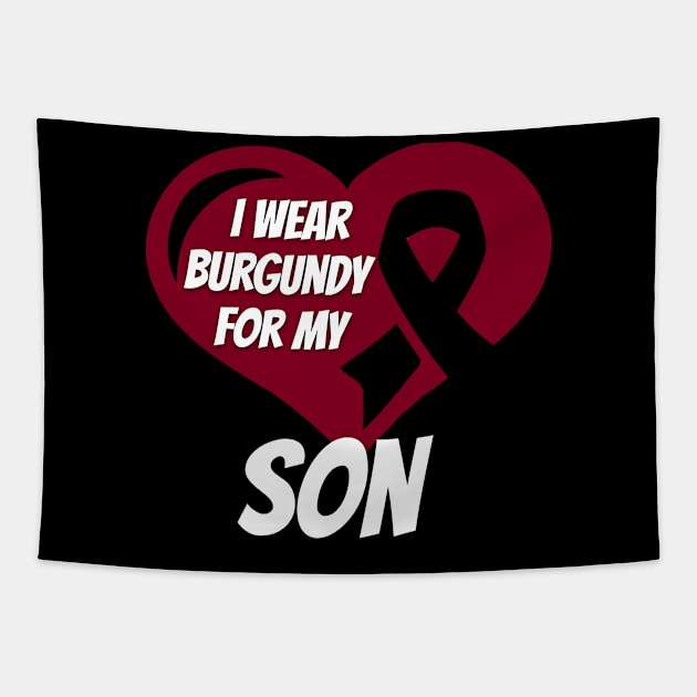 Sickle Cell Son Tapestry by mikevdv2001