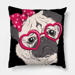 Pug Mom Pillow