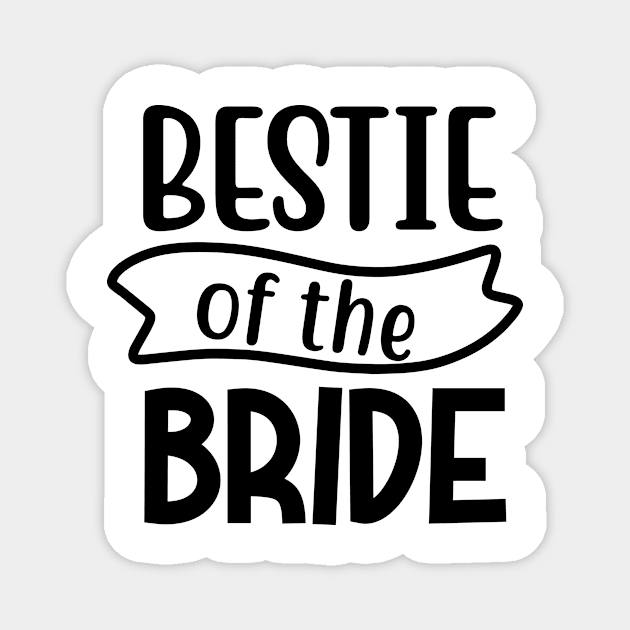 Wedding Bridal Party Gift Magnet by RRDESIGN