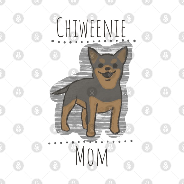 Chiweenie Mom by BKArtwork