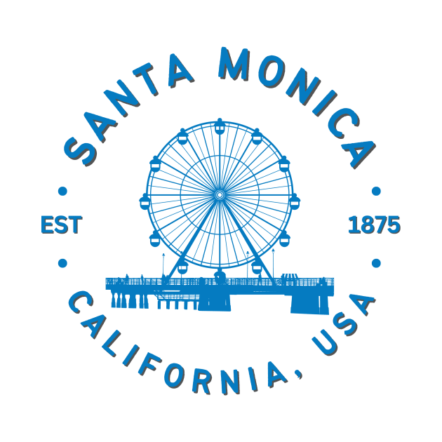 Santa monica, California by Wolfy's Studio