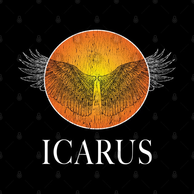 Vintage Icarus Wings And Sun Gifts by BonnaVida