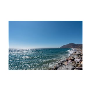 Scenic Point Mugu vista on a clear sunny day, California T-Shirt