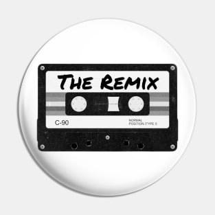 Retro 80s Music The Remix Mixtape Pin