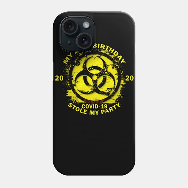 21st Birthday Quarantine Phone Case by Omarzone