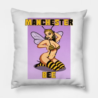 Manchester bee, Manchester honey, Manchester girl Pillow