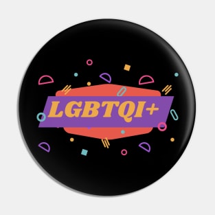 Gay Stripes LGBTQI+ Rainbow CSD/Pride Pin