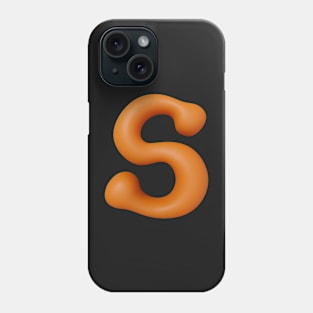 Liquid Type Letter S Phone Case