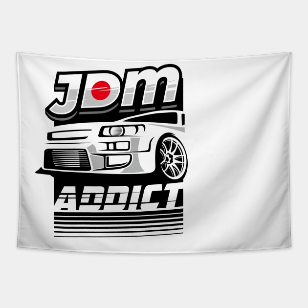 Japanese car collection Tapestry by Tjhtt Autoarts