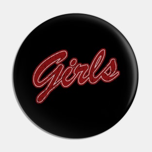 Girls red team Pin