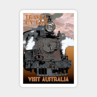 Retro Railway Travel Australia_03 Magnet