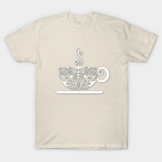 White Coffee - Artwork - T-Shirt