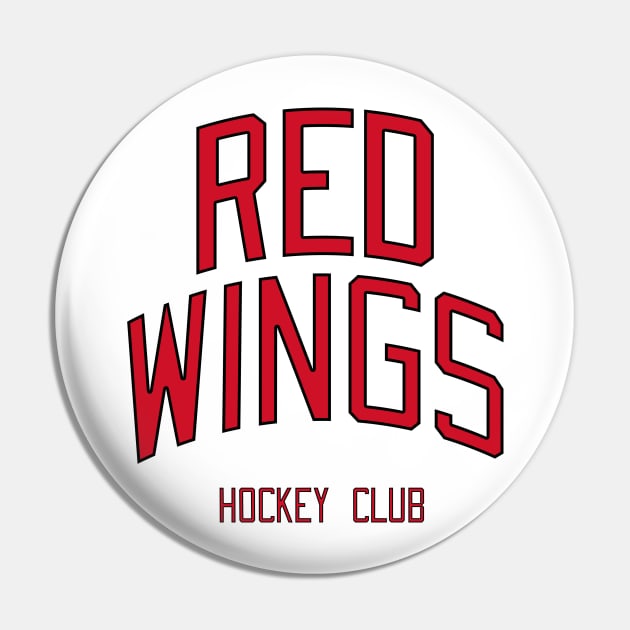 Red Wings Hockey Club Pin by teakatir