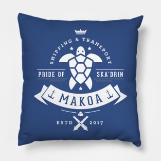 Makoa (light) Paladins Champion Logo Pillow