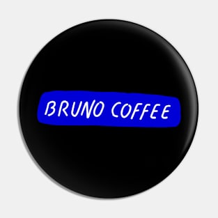 Bruno Coffee Logo Pin