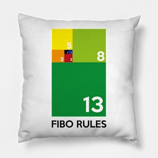 Fibo rules Pillow