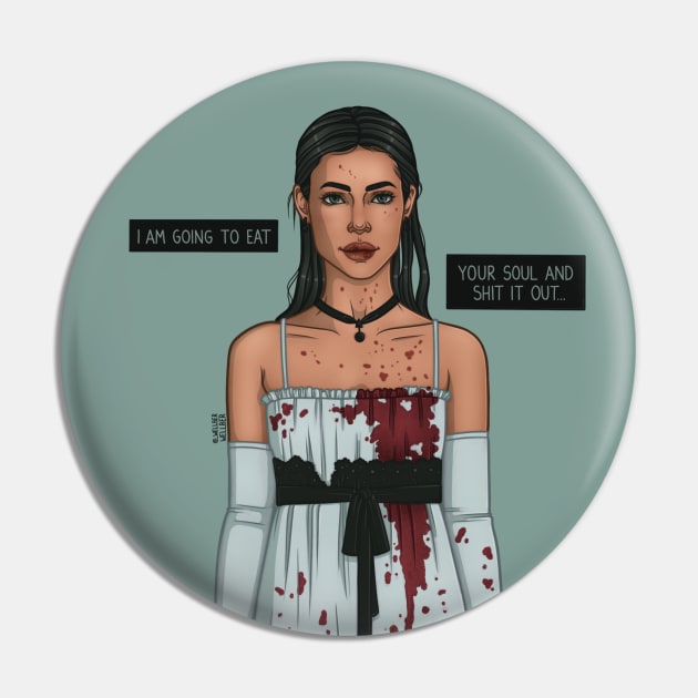 Jennifer's Body Pin by wellber