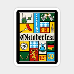 Prost! Beer Pretzel Lover Oktoberfest Festival 2023 Drinking Magnet