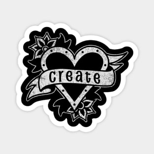 Create With Heart Magnet
