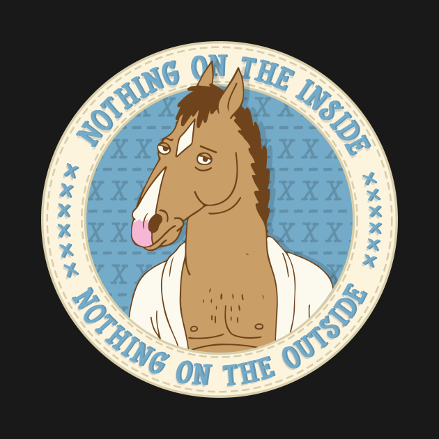 Disover Nothing on Either Side - Bojack - T-Shirt