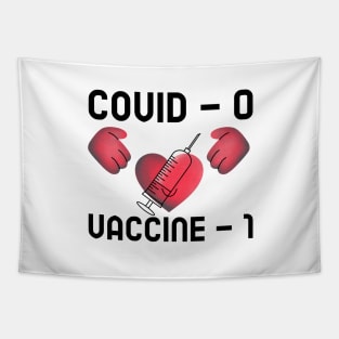 Fight Coronavirus and Covid 19 - Get Vaccinated! Tapestry