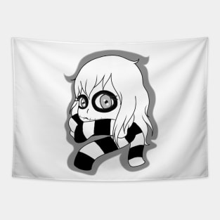 Creepypasta Chibi Zero Tapestry