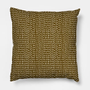 Pastel colored Dotted line pattern Pillow
