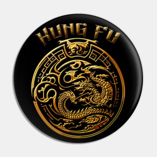 Dragon Kung Fu Tees Logo Pin