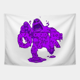 Only The Real Slime Purple Apparel Tapestry