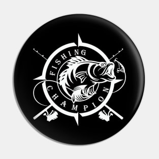 Fishing Champion Pin