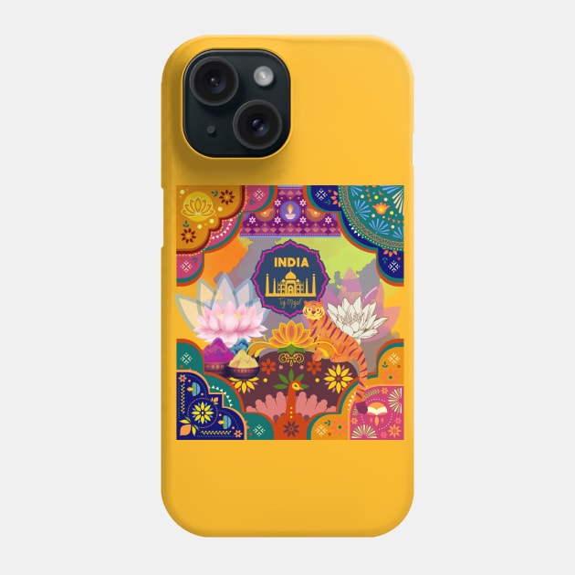 Beautiful India Phone Case by AlmostMaybeNever