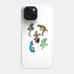 Endangered Species Gecko Medley Phone Case